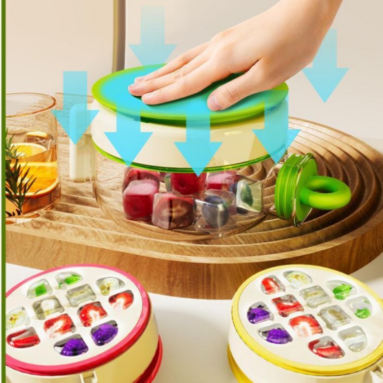 Press Ice Cube Pot Food Grade Refrigerator Silicone Ice Cube Mold Ice Maker Drinking Kettle Ice Ball Water Injection Mold Artifact Press Ice Cube Pot Food Grade Refrigerator Silicone Ice Cube Mold Ice Maker Drinking Kettle Ice Ball Water Injection Mold Artifact