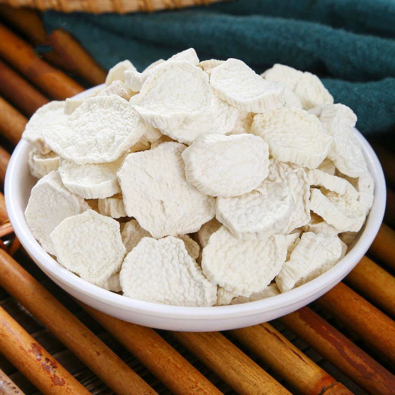 Dried Chinese Yam Slices Tie Gun Shan Huai Shan 500g Sun Dried Henan Rounds for Soup and Congee key features
