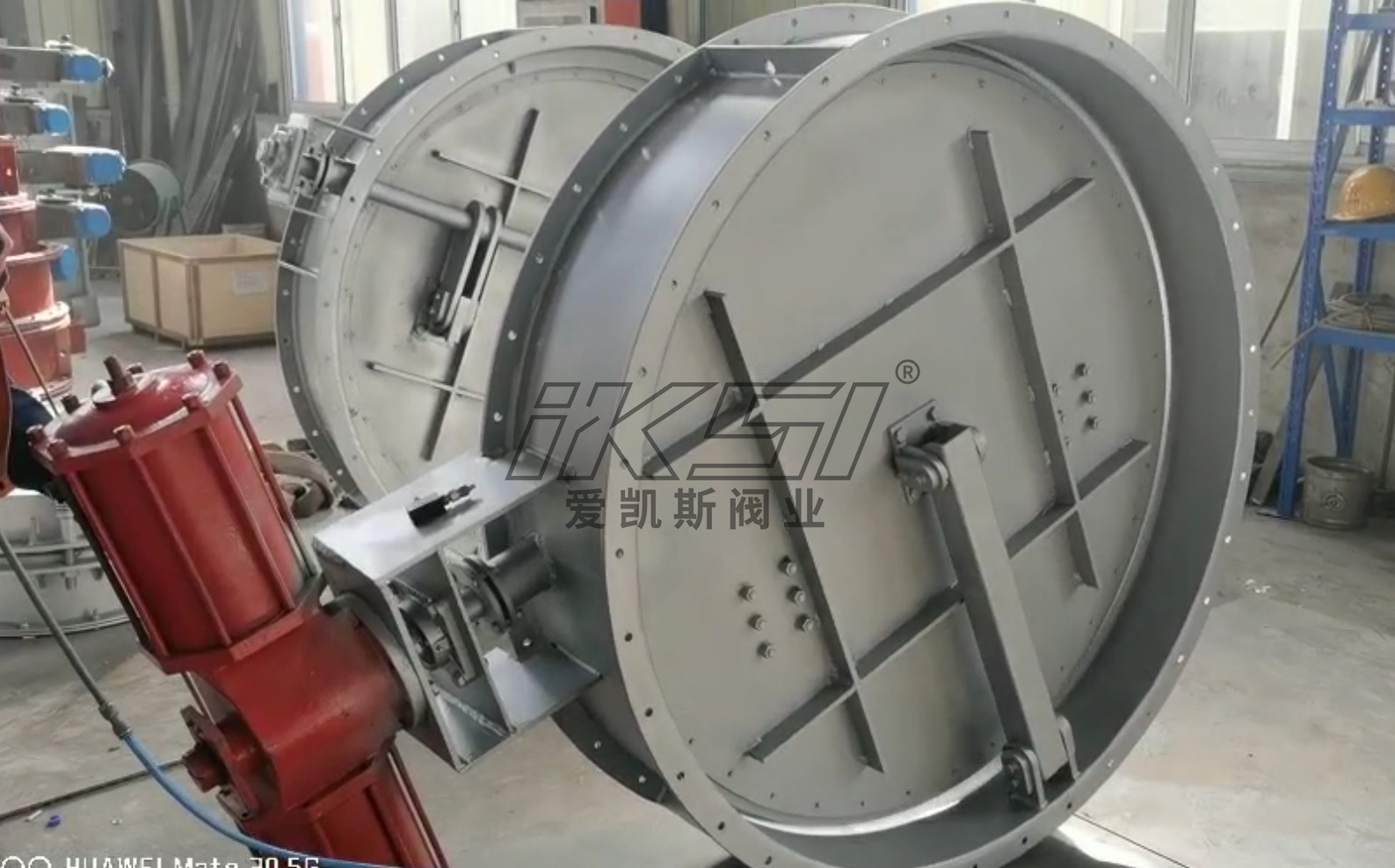 爱凯斯阀业厂家直销RTO炉系统平推阀RCO气动0泄漏切换阀 密闭风阀