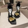 细跟高跟一字新款凉鞋