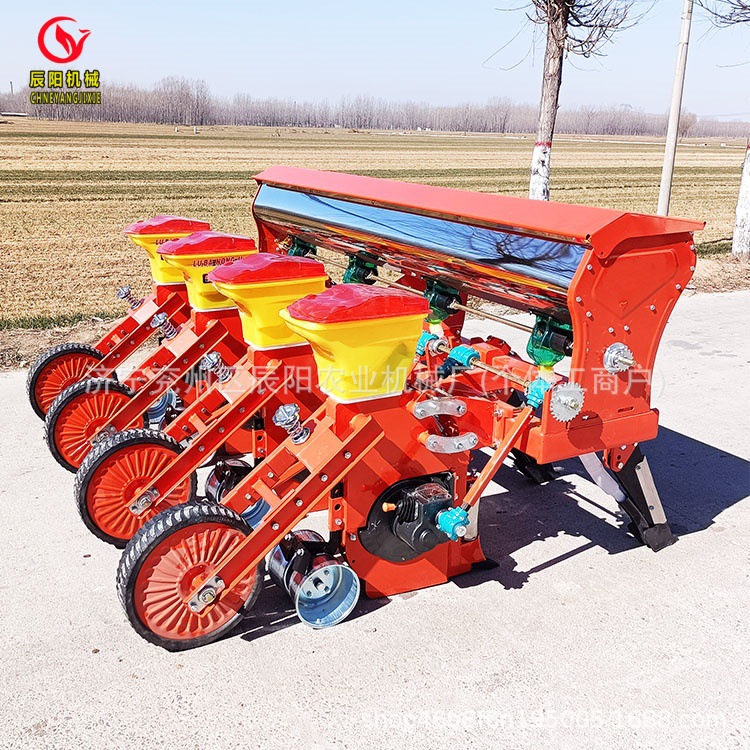 玉米大豆免耕播种机施肥精播覆土镇压一体夹盘新款玉米悬浮播种机
