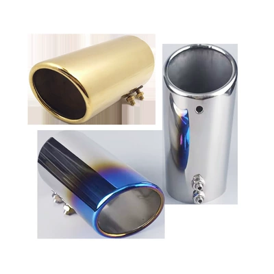 exhaust pipe tail throat — Exhaust pipe