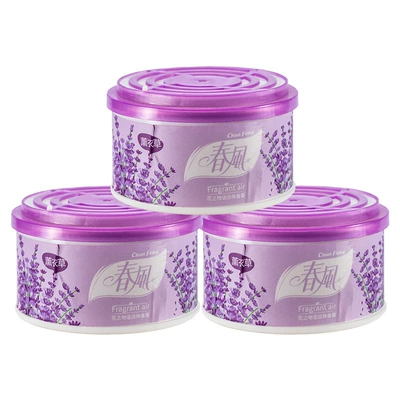Fragrance Air Freshener 70g*3 – Car Perfume Aromatherapy - lavender-70g3