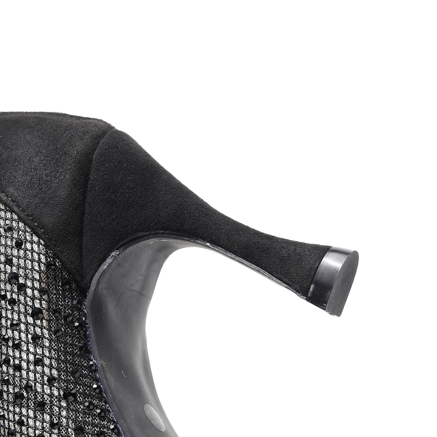 Dancing women's shoes hot diamond four seasons new black high heel dance boots soft sole fashion autumn and winter jazz dance heels_voghion.com