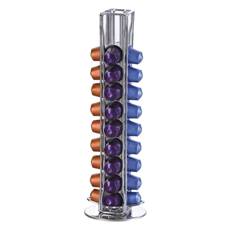 Nestle Nespresso cápsula rack de almacenamiento especial 40 Pack Rack de cápsulas de café giratorio OASISWJ