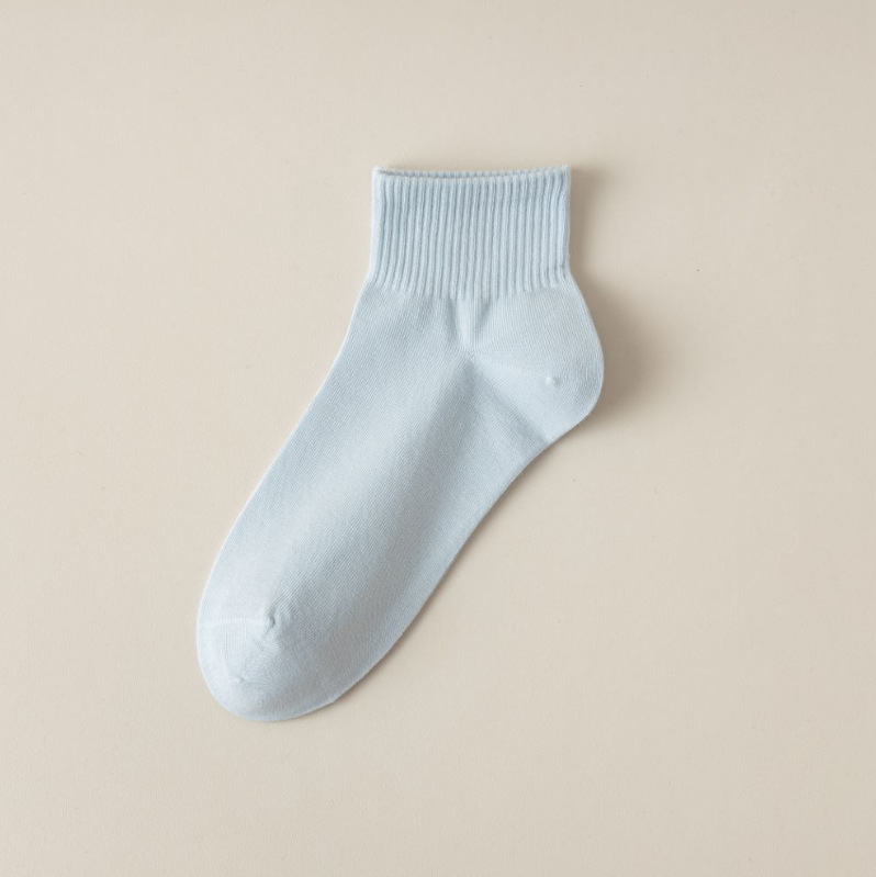 짧은 실린더-라이트 블루