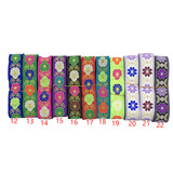 Этническая ткань, (в наличии на складе), 3.3см, этнический стиль