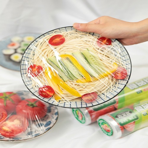Jie Neng Simple Plastic Wrap Household Food Grade 20cm*30m Single Roll