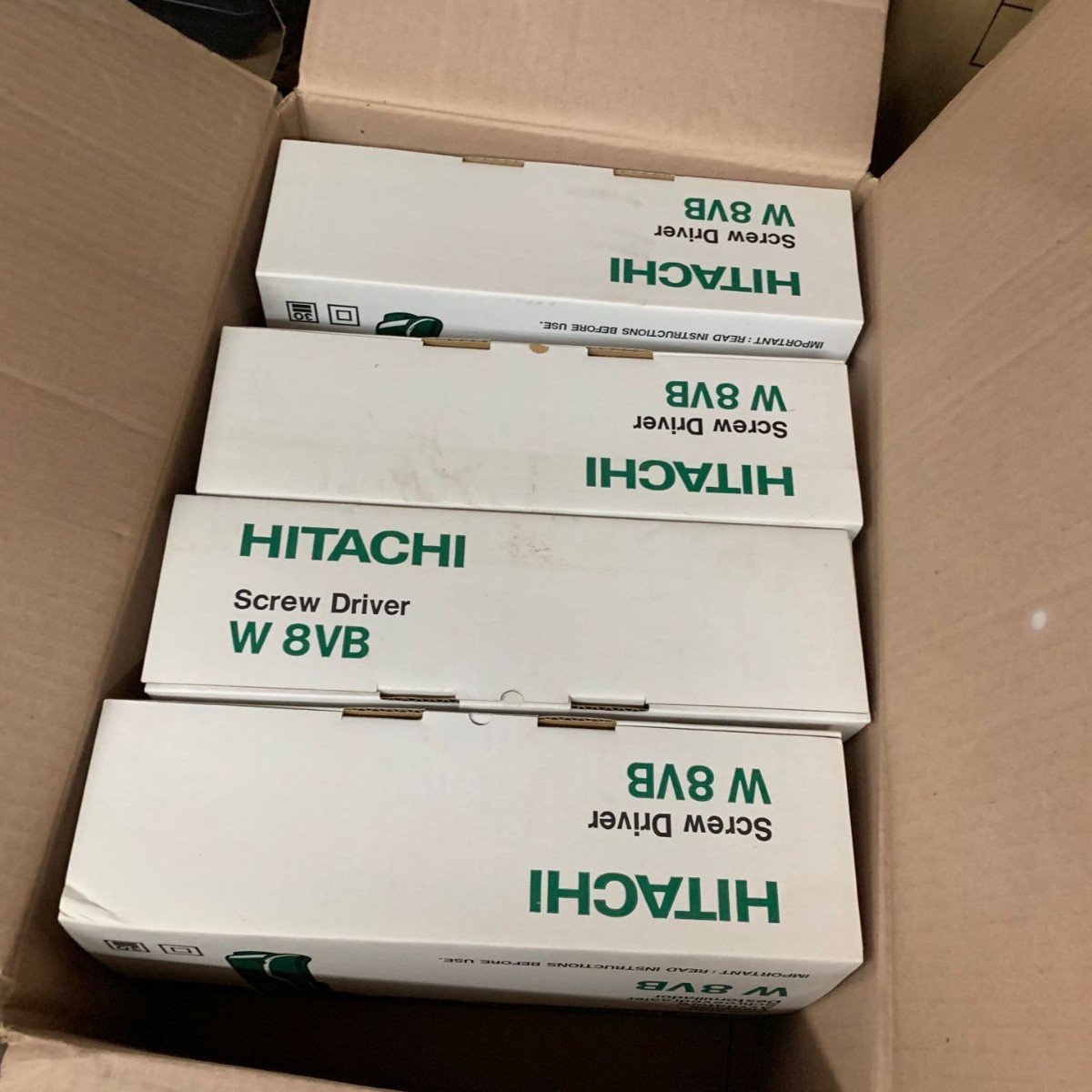 现货批发日本 hitachi日立 电动螺丝起子机 W8VB