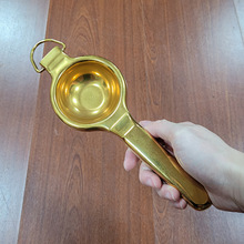 源头厂家批发不锈钢大号手动柠檬夹多功能家用型新款水果压榨器