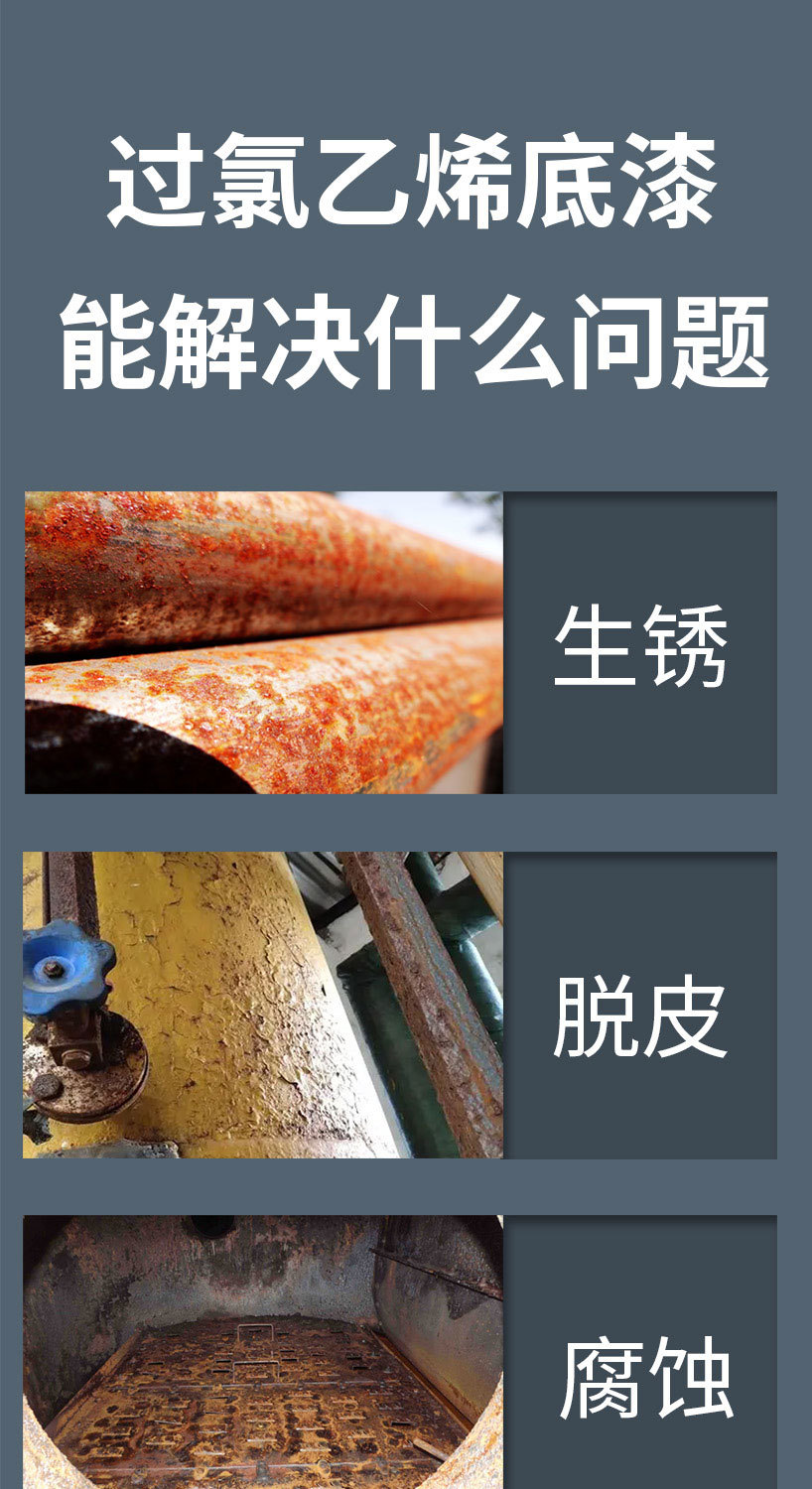 Краска антикоррозийная Tu Shi'an серая 1кг