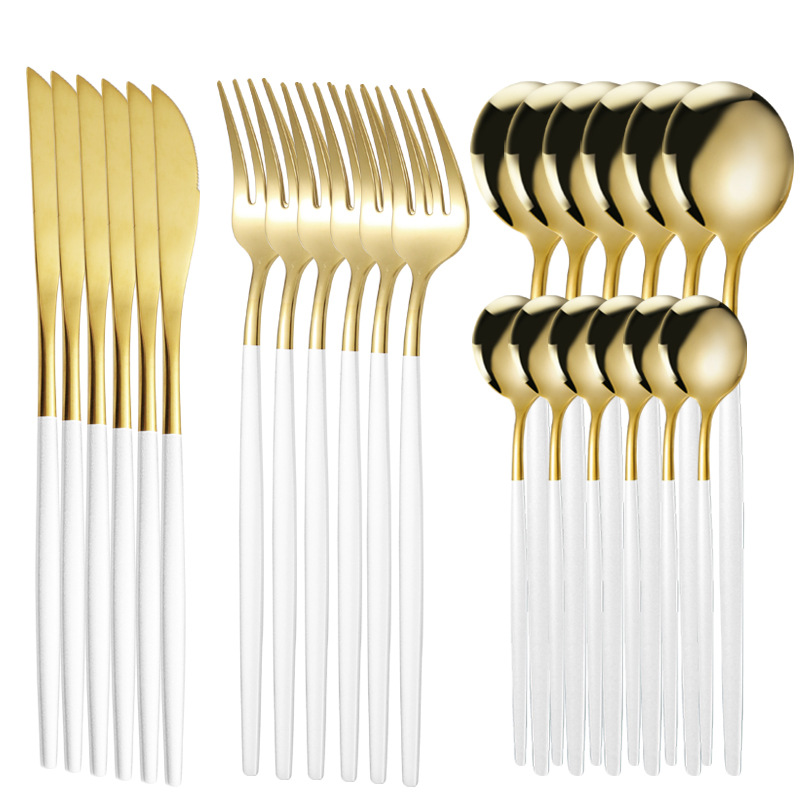 Portugal juego de 24 piezas en caja de color-platino