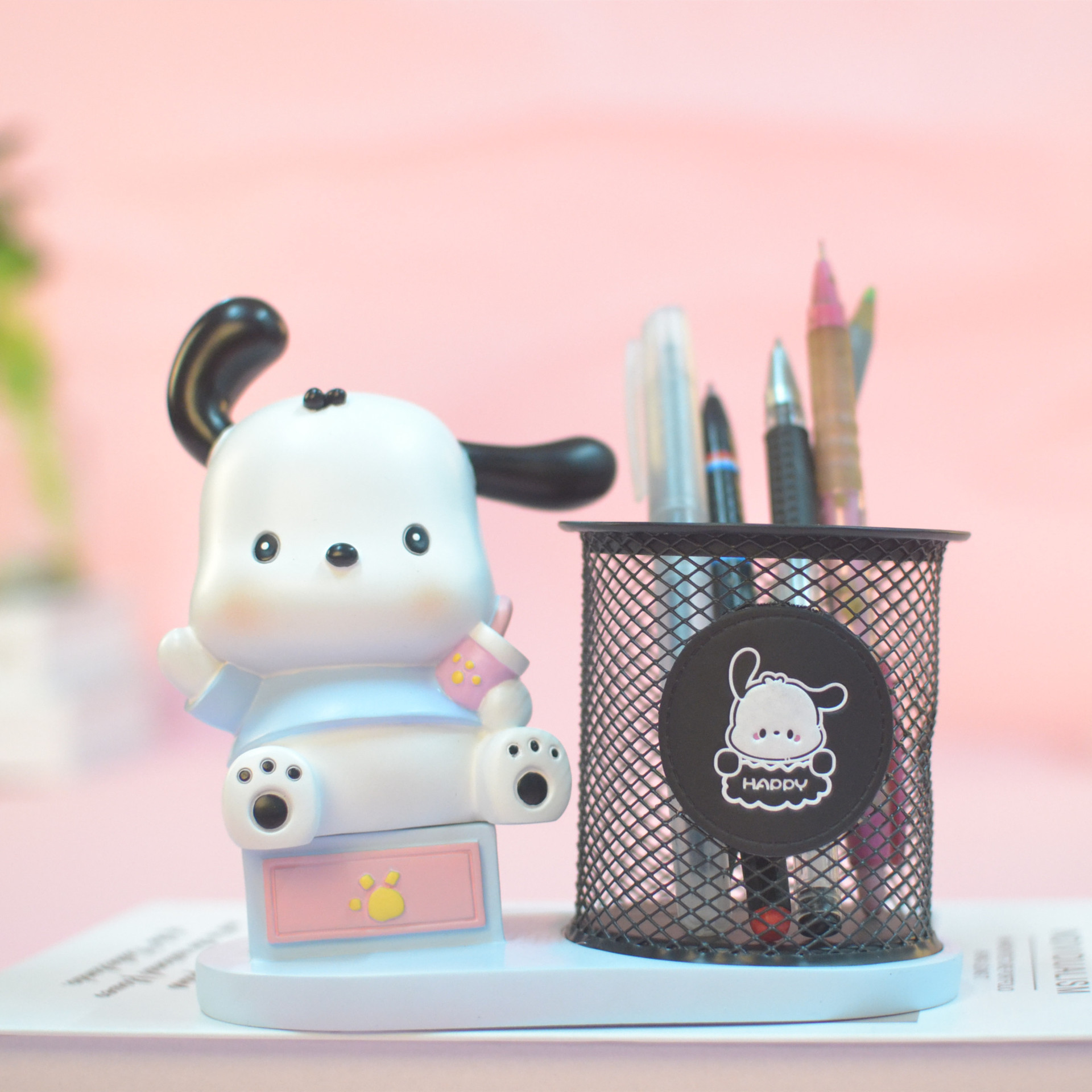 Portalápices de Harry Potter de gran capacidad, multifunción, estilo ins, almacenamiento de escritorio simple, artefacto, papelería para estudiantes, oficina