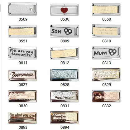 【双拼】跨境手工制作个性青年双节不绣钢MUM天使独立站模块手链