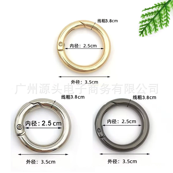 Inner diameter 25mm (line thickness 3.8) "Gun Black"