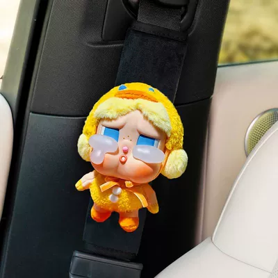 Protector, Seat belt shoulder pad - crying-duck-crying-duck-black-plush-shoulder-pads1-no-specifications