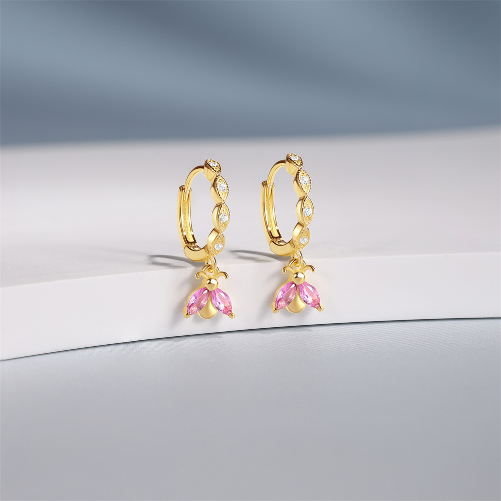 5g Weight 925 Sterling Silver Ear Needle Material Zircon Inlay Material Earrings Classification 1 Pair Quantity Holiday, Travel, Daily Occasion 925 Sterling Silver Material Geometric Pattern Women's Gender Plating Design Simple Style, Streetwear Style 1 Pair 925 Sterling Silver Zircon Geometric Earrings 16