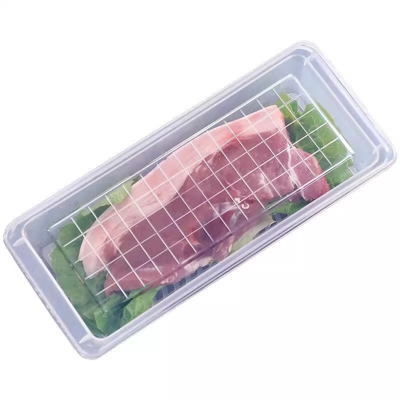 Köksavloppsvägg Färskskåp Hushållskylskåp Kylförvaringslåda Färskförvaringslåda för fisk och skaldjur och grönsaker_voghion.com