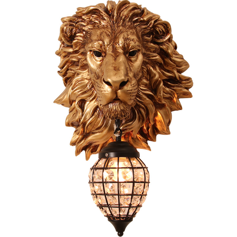 Retro creative sconce for living room for hotel for corridor