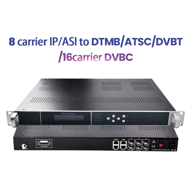 IP/ASI в DVBT цифровой тюнер передающей части системы модулятор 24-каналов 16-каналов 8-каналов ISDBT DVBC