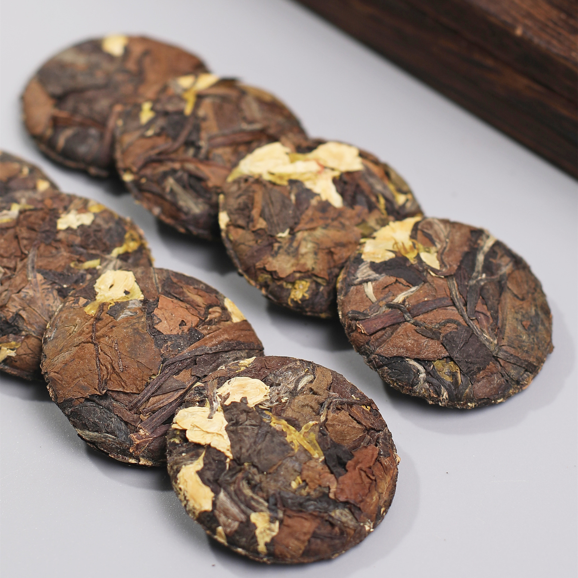 福鼎白茶陳年棗香 茉莉花老白茶 日曬貢眉壽眉散茶500g廠家批發