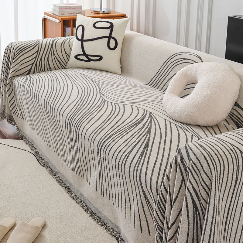 Líneas - gris | chenille