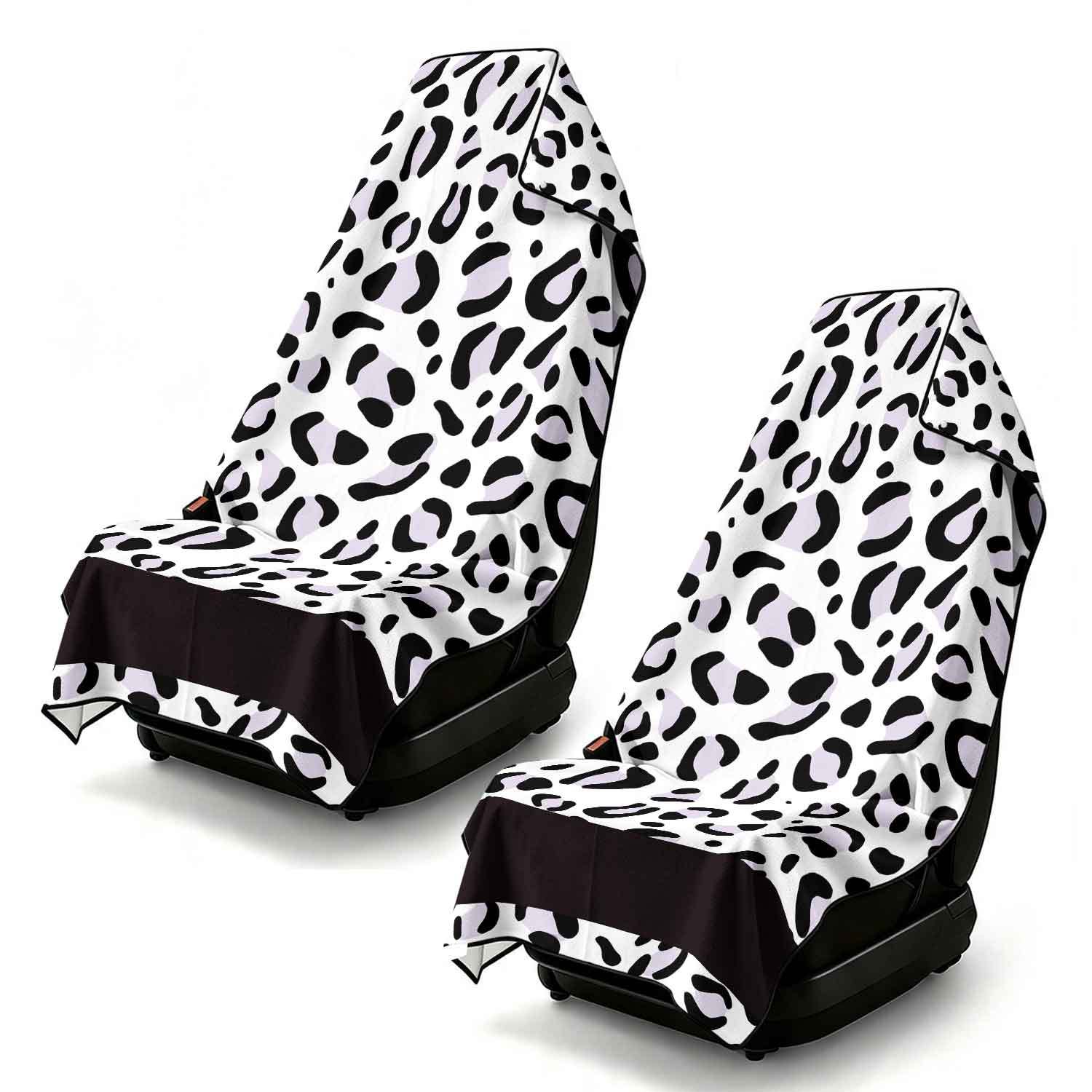 2-piece dual-use car seat cover, ultra-fine fiber, can be used as a beach towel, printed car protective seat cover 13
