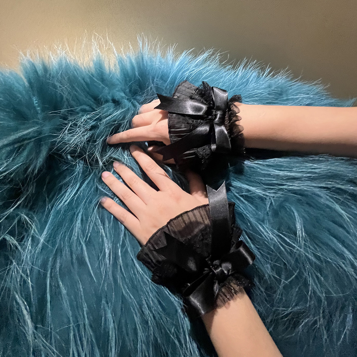 활 레이스 손목 세트 JK 소매 로리타 귀여운 소녀의 장식 사진 소매 손 소매