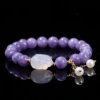 Purple sapphire agate rabbit, bracelet