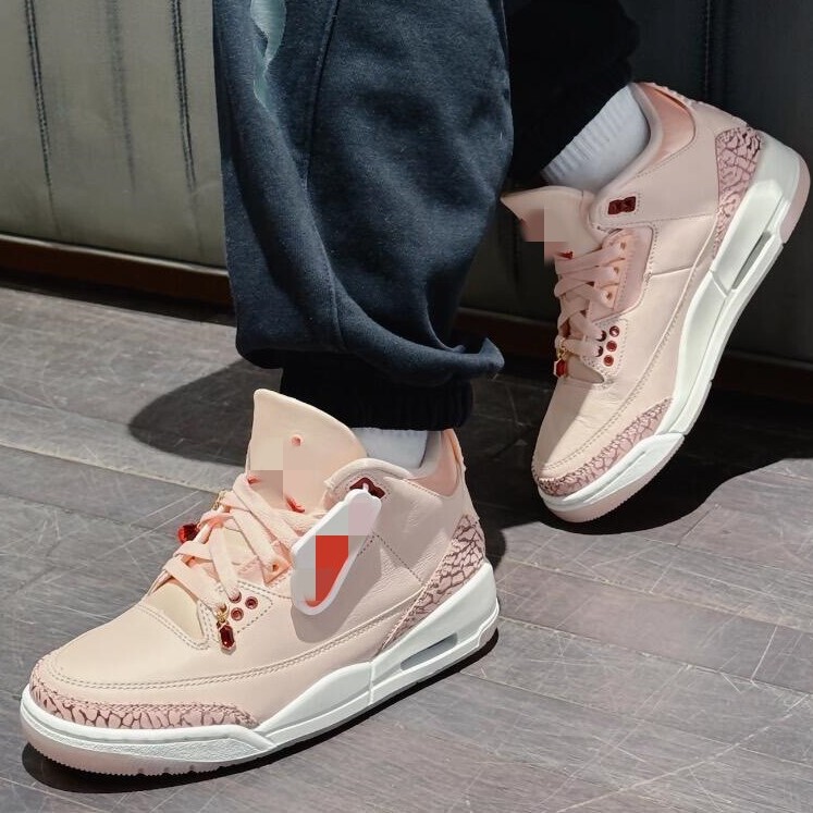 Aj3 Men's and Women's Basketball Shoes Cross-Border Original Fujiwara Hiroshi Cement Gray White Jordan 3 Olive Green Cherry Blossom Pink Air-Cushioned Sports Shoes Aj3 Men's and Women's Basketball Shoes Cross-Border Original Fujiwara Hiroshi Cement Gray White Jordan 3 Olive Green Cherry Blossom Pink Air-Cushioned Sports Shoes