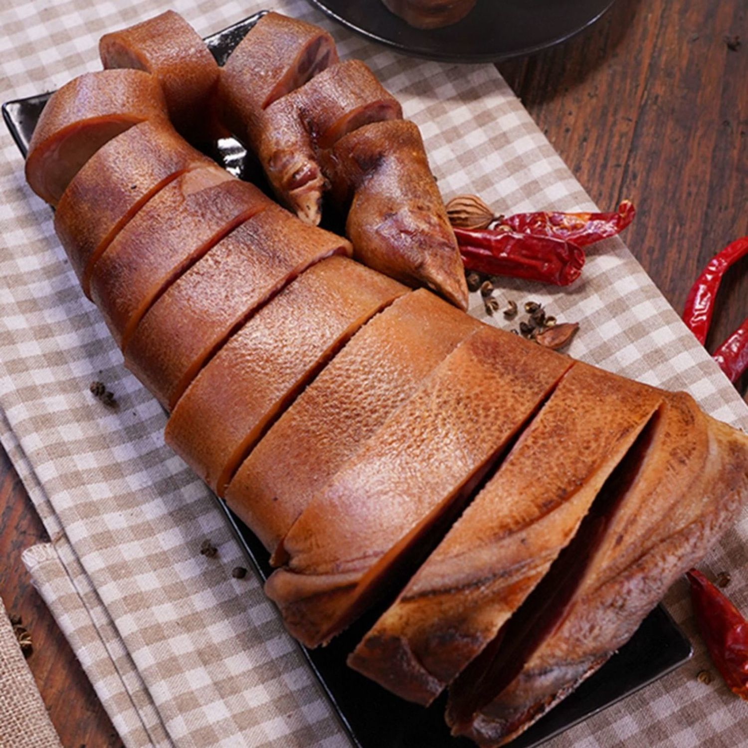 农家新鲜腊猪蹄湖南特产手土猪腊肉四川腊猪脚腊猪腿肘子烟熏