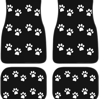 Velvet Non-Slip Wholesale Dropshipping – Avtomobil döşəmə paspasları - car-floor-mats-6-3344cm-two-piece-set