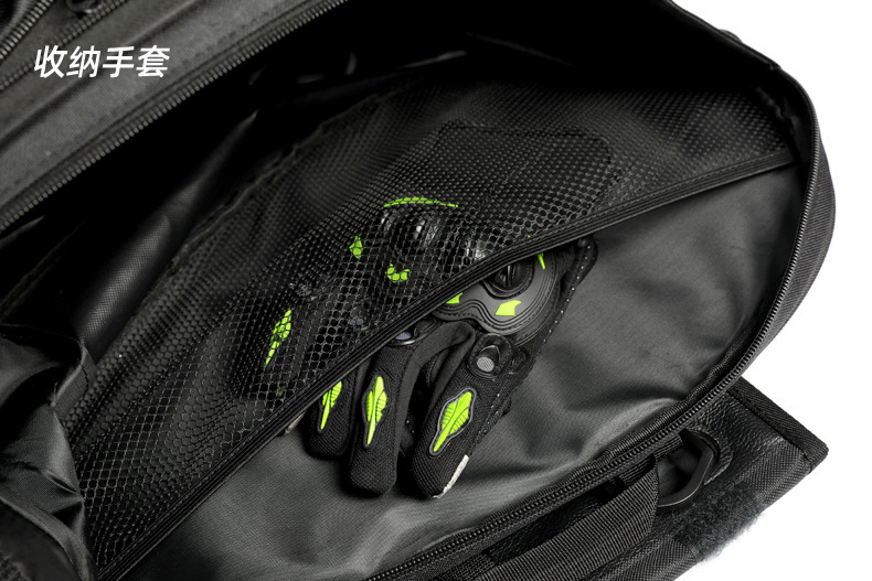 Motorcycle Saddle Bag, Helmet Bag, Waterproof Rear Seat Side Bag, Hanging Bag, Pannier Bag, Long-Distance Motorcycle Travel Luggage Bag, Motorcycle Equipment