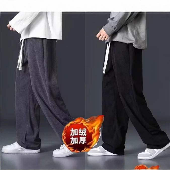 Primavera y otoño de terciopelo para hombres calzoncillos de calzoncillos