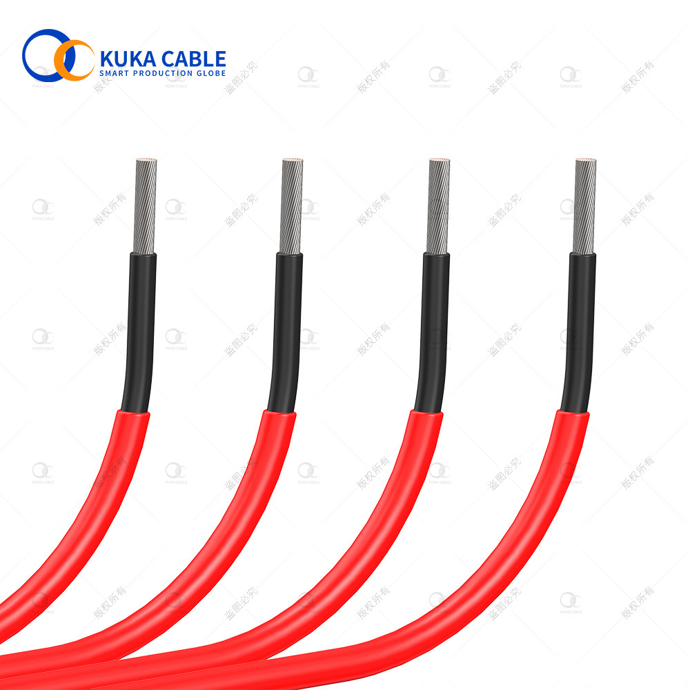 厂家直销 pv1-f 4平方光伏电缆 低烟无卤聚烯烃绝缘护套 光伏线