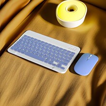 无线连接蓝牙/键盘鼠标套装适用IPAD 华为 小米三星手机