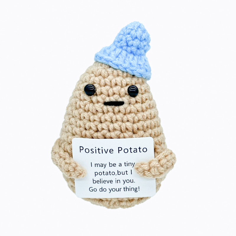 Muñeco Tejido a Mano de Felpa Decorativo para Escritorio y Regalo image 73