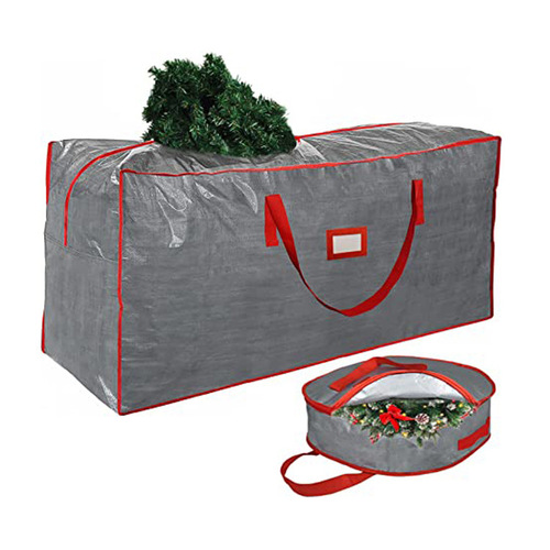 Best-selling 6/7/9PE woven travel suitcase moving bag outdoor storage bag Christmas tree storage bag