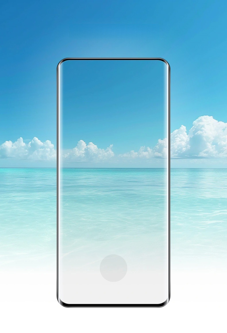 Adecuado para la película templada del teléfono móvil Honor 90Pro para proteger la superficie curva, pegamento completo, película de hidrogel de vidrio de pantalla completa de alta definición de alto aluminio