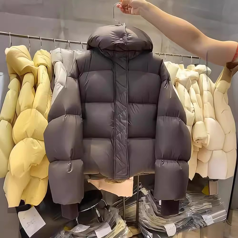 Women's Clothing 2024 new winter cotton jacket for women short design loose cotton jacket small size thick cotton jacket_voghion.com