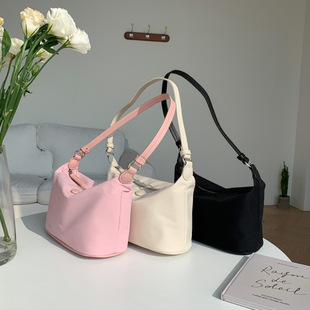 Waterproof nylon brand one-shoulder bag, shoulder bag, 2023, oxford cloth, South Korea