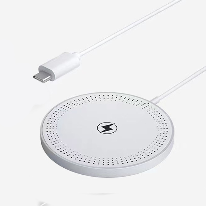 폴카 도트 화이트 15W 가방 또는 상자