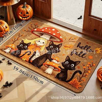 Avtomobil döşəmə paspasları — be shipped on behalf of others - zx-halloween-spooky11-4060halloween-decorative-wire-ring