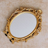 Retro cute brand resin with bow, mirror suitable for photo sessions, props, jewelry, European style