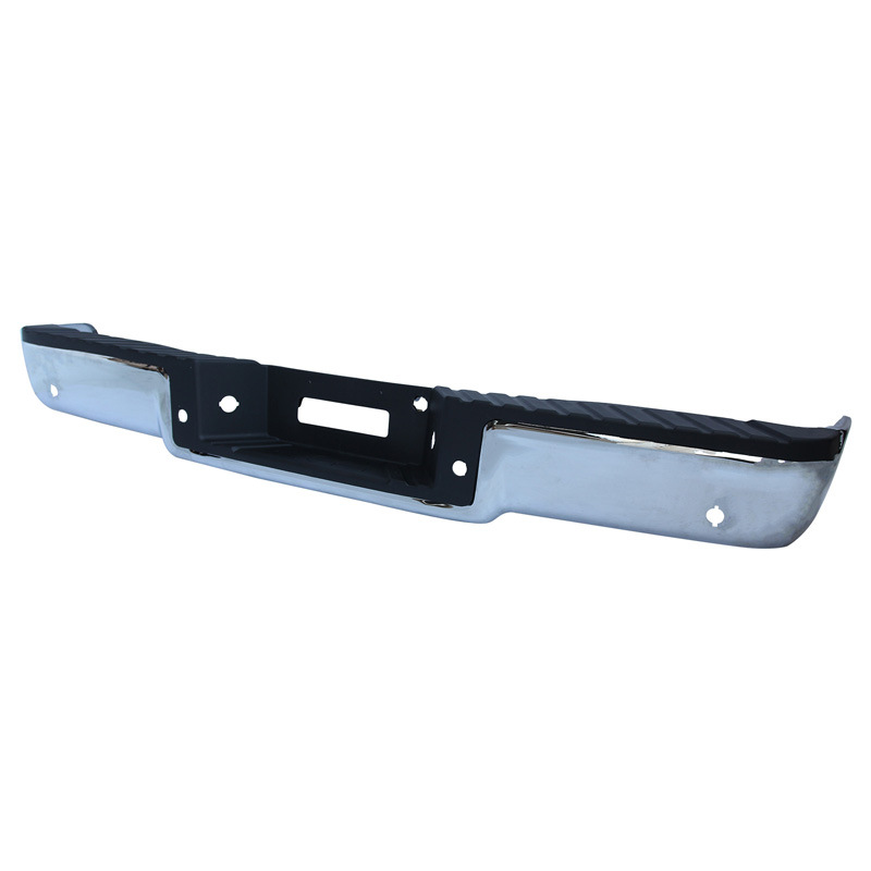 Aplicable a Ford 2004 - 2005 F-150 parachoques traseros con agujeros de radar de galvanoplastia original