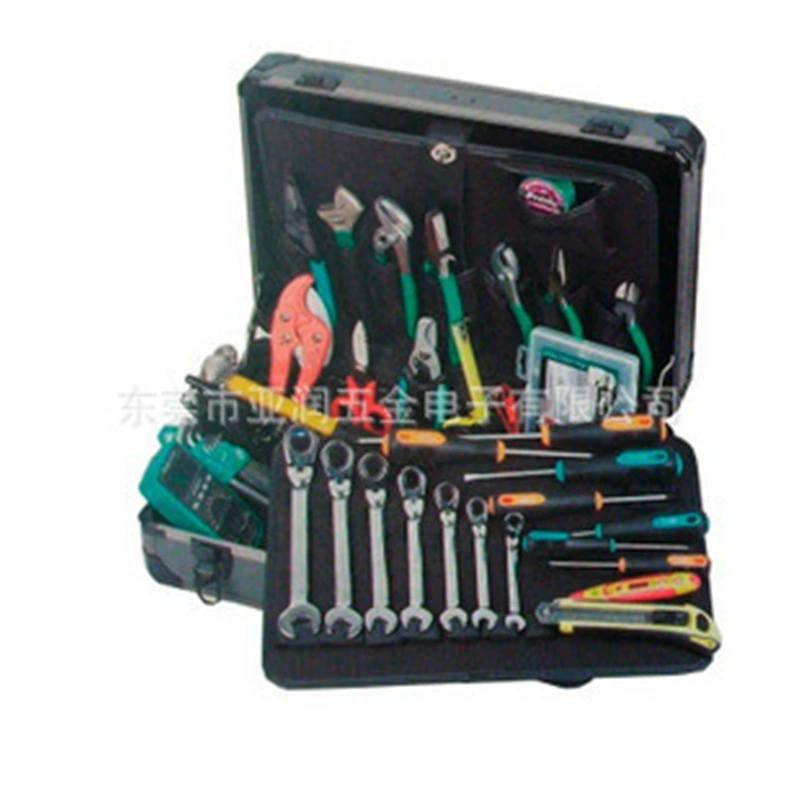 Тайвань Baogong профессиональный набор инструментов для ремонта воды и электричества, набор инструментов для электрика PK-4027BM, многофункциональный