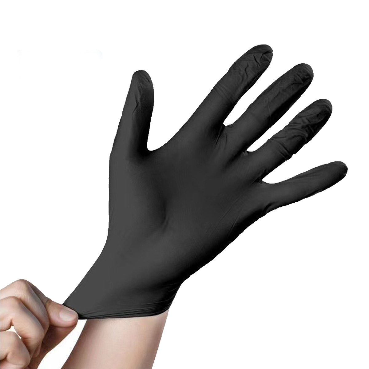 Apoyar la distribución transfronteriza de guantes de nitrilo desechables de caucho nitrilo de grado alimenticio pantalla táctil resistente a la tracción venta caliente para vehículos