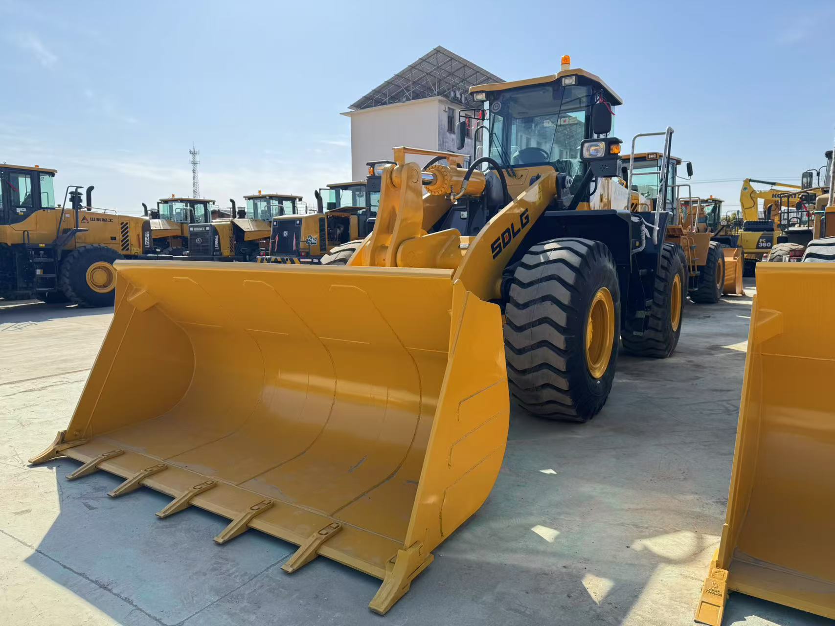 In stock exporta Lingong 958 cargador comercio exterior venta directa garantía de calidad