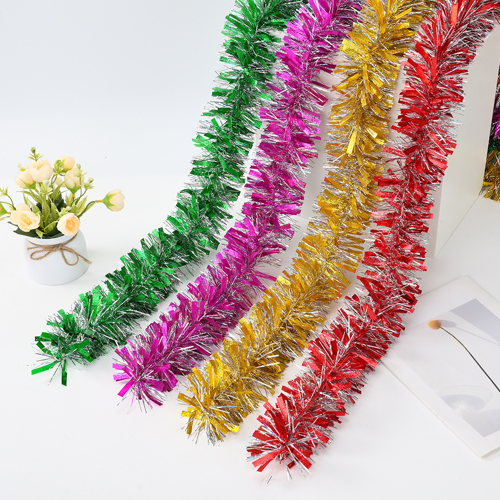 Nuevo transfronterizo 9cm5 capa de encriptación de piedra gruesa más espuma de plata barra de seda de color decoración de eventos festivos dibujo de flores barra de lana