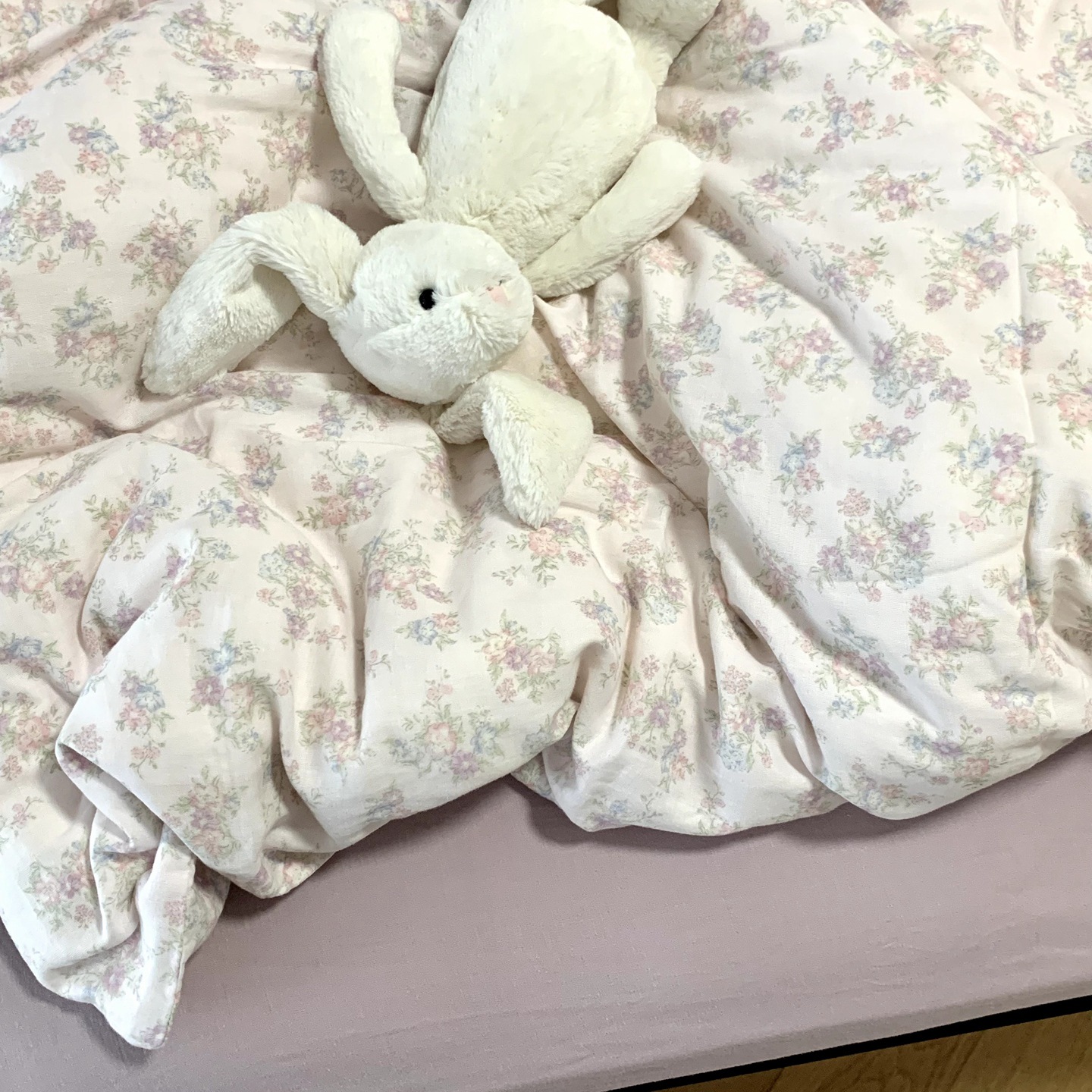 Youyixin juego de cuatro piezas de hilo de doble capa de algodón A kit de grado materno e infantil 100 juego de cama de algodón de tres piezas sábanas de edredón image 18
